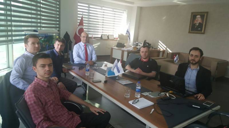 06.04.2016 günü projenin Makina grubu üyelerinin kendi aralarında yaptığı toplantı